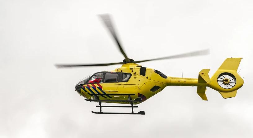 Mentőhelikopter az M3-ason – hármas karambol bénította meg a forgalmat