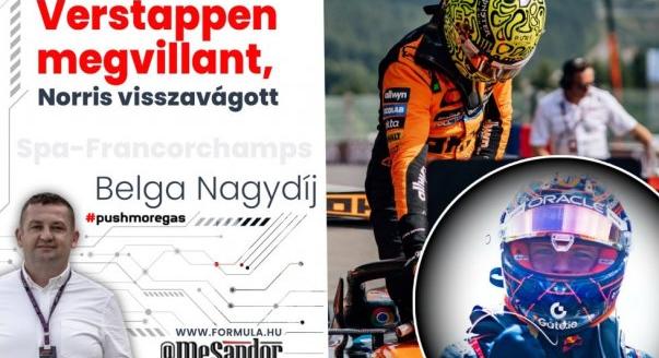 Verstappen megvillant, Norris visszavágott