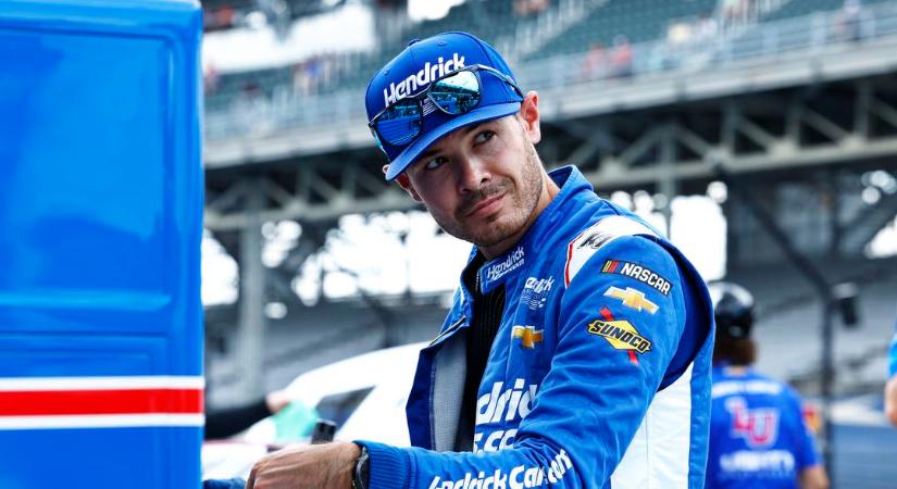 Rick Hendrick bocsánatot kért Dale Jr.-tól, amiért Larson tönkretette Allgaier versenyét Indyben
