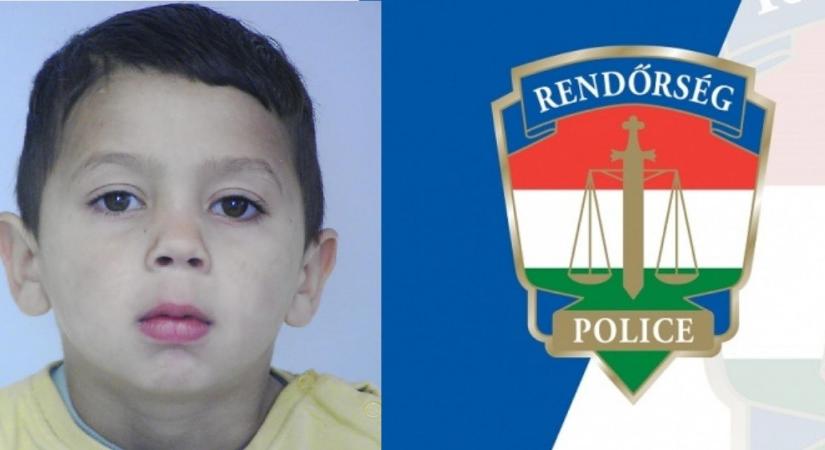 Eltűnt egy 6 éves kisfiú, nagy erőkkel keresik a miskolci rendőrök