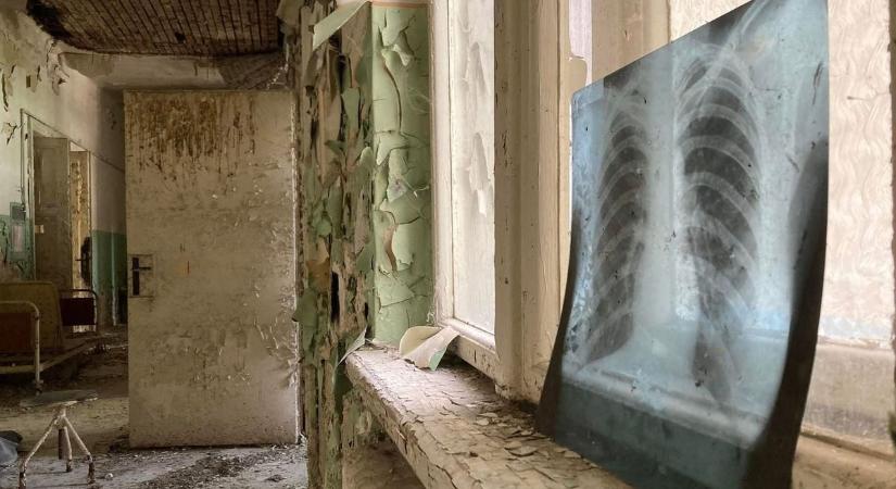 Horrorisztikus állapotok az elhagyott kórházban ( galéria)