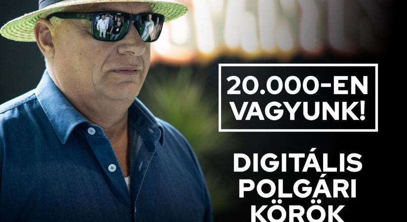 Digitális Polgári Körök: 20 ezren léptek be kevesebb mint 24 óra alatt