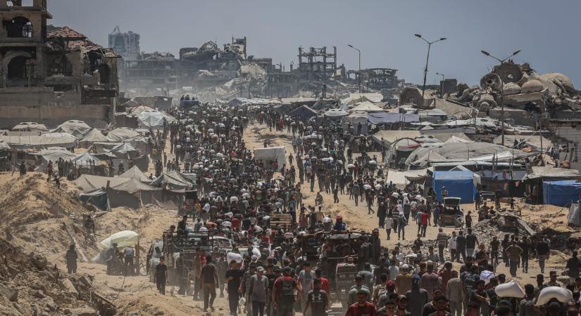 Izrael napi tízórás humanitárius szünetet tart a Gázai övezetben