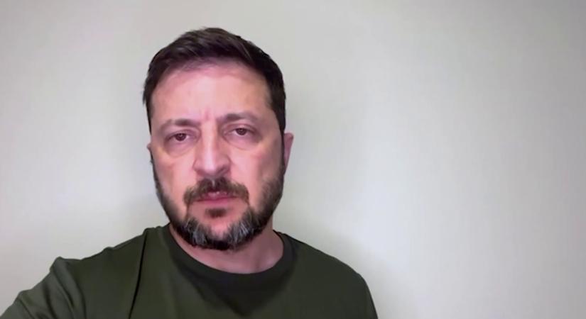 Volodimir Zelenszij: Itt az idő nyomást gyakorolni Oroszországra  videó