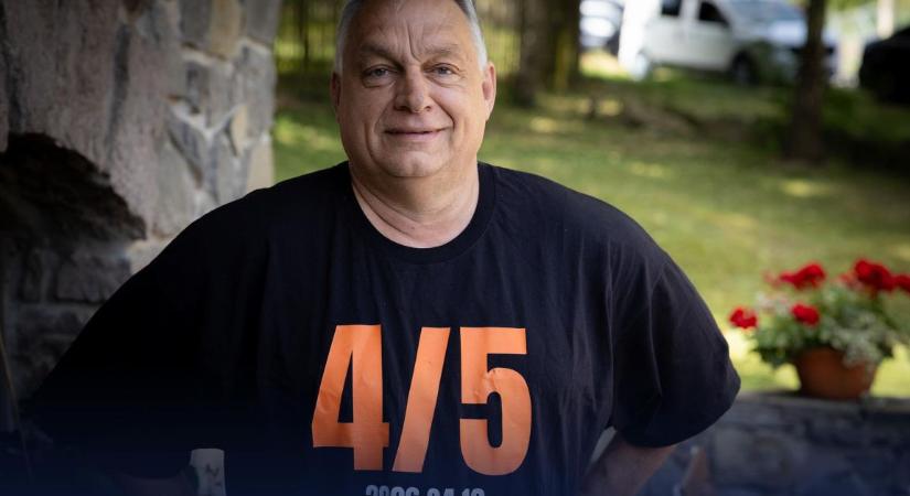 Orbán Viktor a pólóján jelentette be, mikor lesz a jövő évi választás