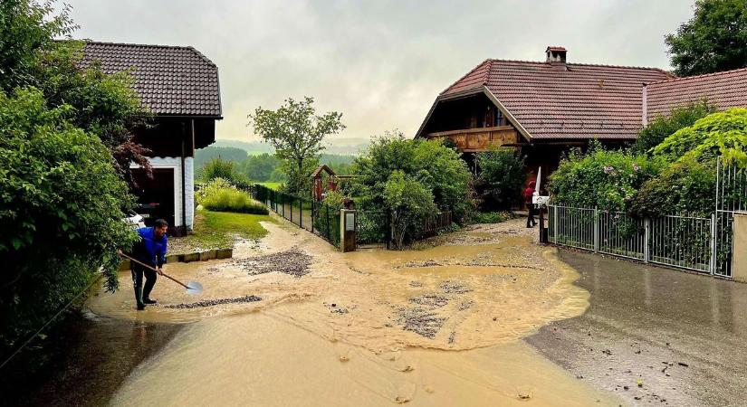 Ausztriát is elmosta az eső: villámárvizek pusztítottak a szomszédban is - fotók