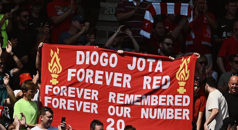 A Liverpool emlékművet állít Diogo Jotának
