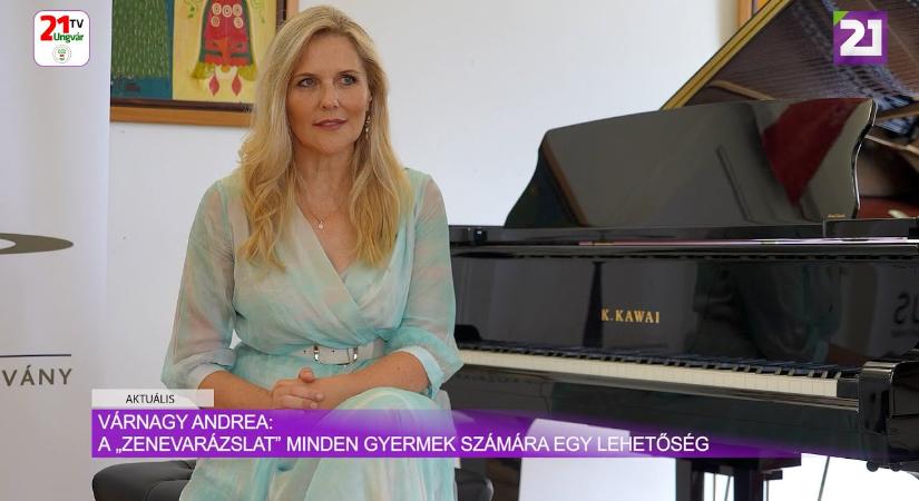 Aktuális (2025.07.27) - Várnagy Andrea: a „ZeneVarázslat” minden gyermek számára egy lehetőség (videó)