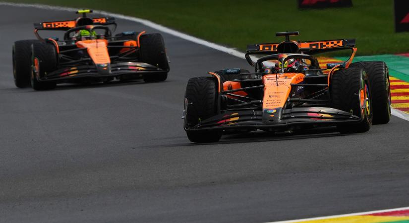 F1: Elkapkodta a rajtot, bukta a belga győzelmet Norris