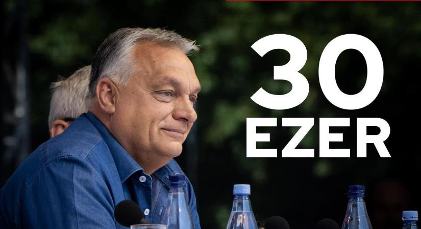 Orbán Viktor: Egyre többen vagyunk!