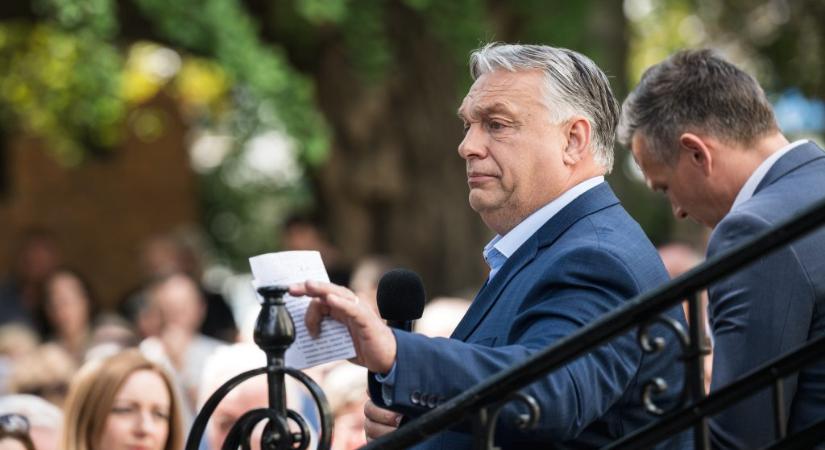 Reagált a Sándor-palota arra, hogy Orbán Viktor a pólóján hirdette ki a választások időpontját