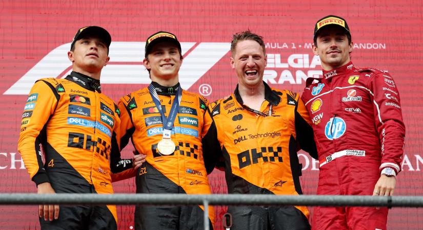 Így áll az F1-es pontverseny a Belga Nagydíj után