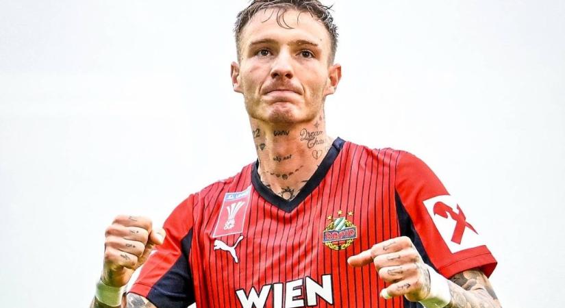 Bolla Bendegúz gyilkos, 110 km-es bombájával nyert a Rapid Wien
