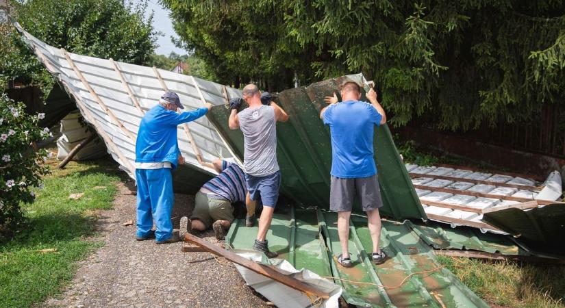 Durva vihar söpört végig Szentpéterszegen és Váncsodon – milliós károkat hagyott maga után! – fotókkal
