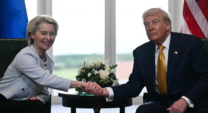 Sikerült megállapodni, Donald Trump csak 15 százalékos importvámmal sújtja az Európai Uniót
