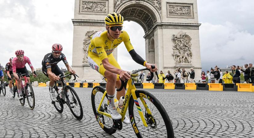 Pogacar nyerte a 2025-ös Tour de France-t, Van Aert győzött a párizsi szakaszon