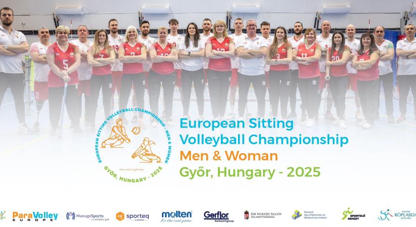 Megkezdődött az ülőröplabda Európa-bajnokság Győrben!