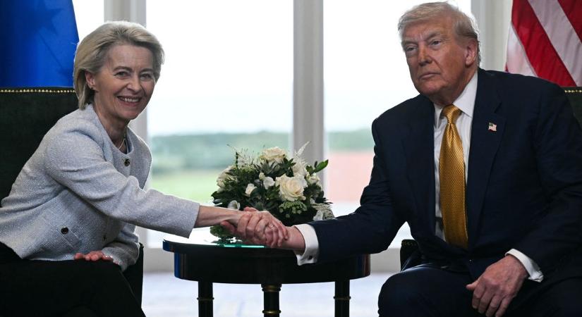 Donald Trump és Ursula von der Leyen megállapodott a vámok mértékéről