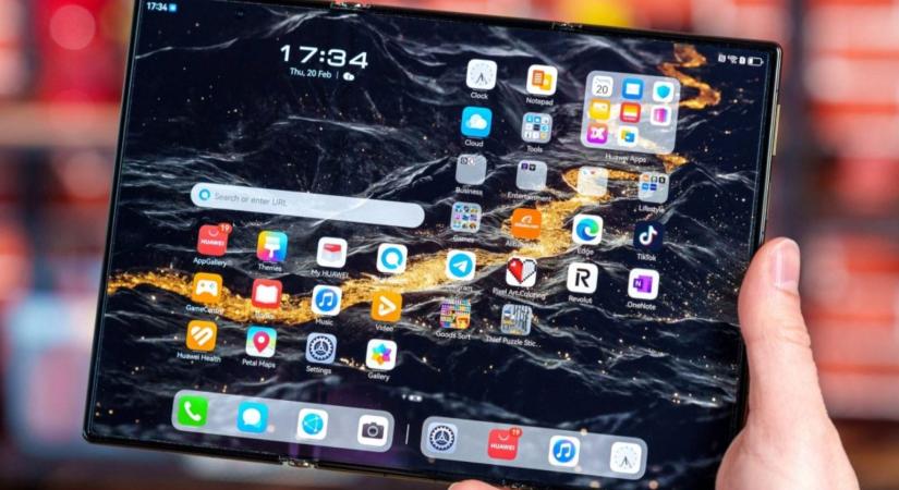 Nem Mate XT 2 néven érkezik a Huawei következő háromfelé hajlítható mobilja