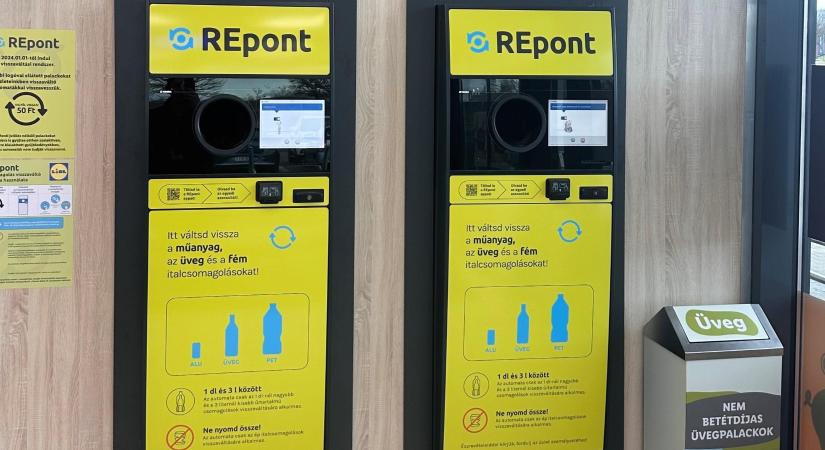 Több mint félmilliárd palackot váltottak vissza a Lidl áruházakban