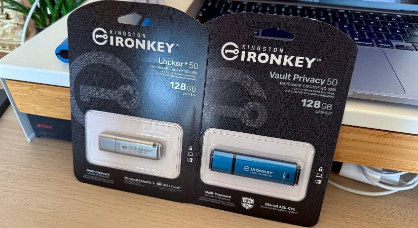 Kingston Ironkey pendrájvok tesztje: hardveres titkosítás a zsebben