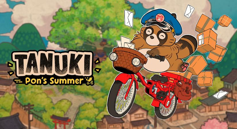 Próbáld ki a BMX-en tekerő postás tanuki kalandjait a Tanuki: Pon’ Summer demójában!