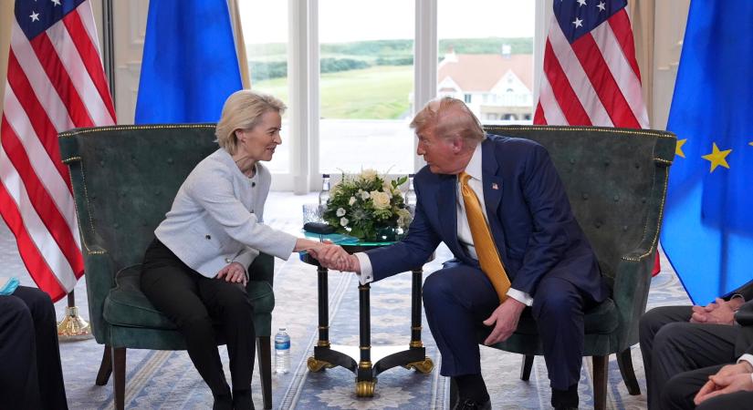 Von der Leyen megállapodott Trumppal