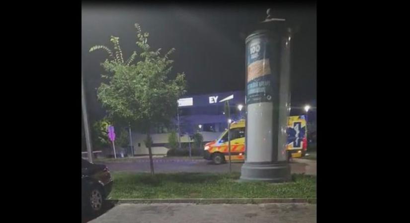 Drámai éjszaka Pécsen  több mentőautó érkezett a Centrum parkolóba (VIDEÓ)