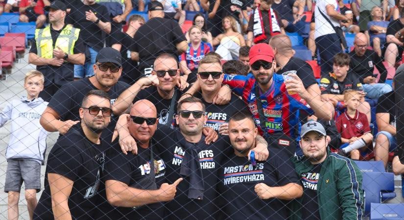 Fanatikus drukkerhad - így szurkoltatok ti a nyíregyházi stadionban!