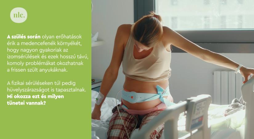 Szülés utáni hüvelyszárazság? Van segítség!
