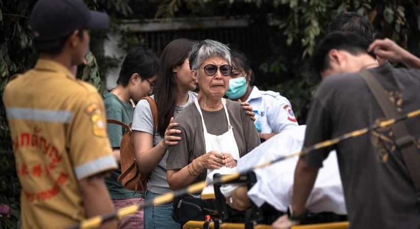 Hét ember meghalt, amikor egy fegyveres tüzet nyitott Bangkok egyik piacán