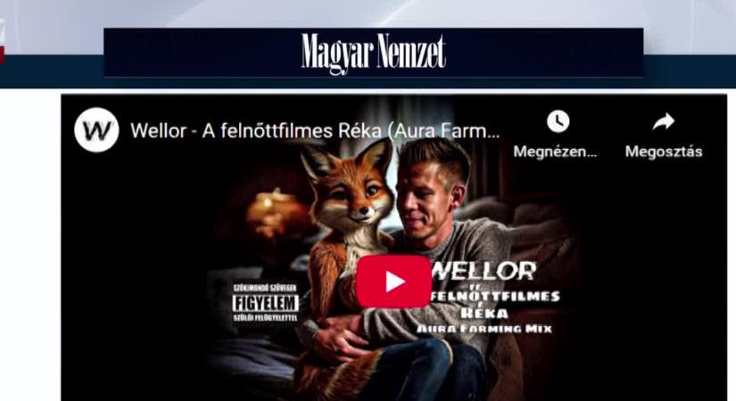 Újabb szerzeménnyel jelentkezett az internetzenész Wellor  videó