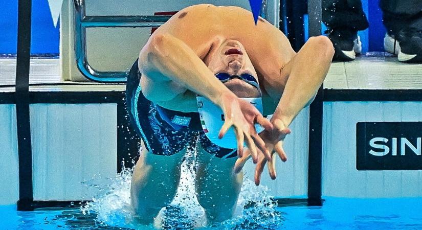Vizes vb – Kós Hubert országos csúccsal döntős 100 méter háton