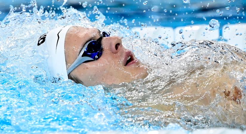 Országos csúcsot úszva került a döntőbe Kós Hubert