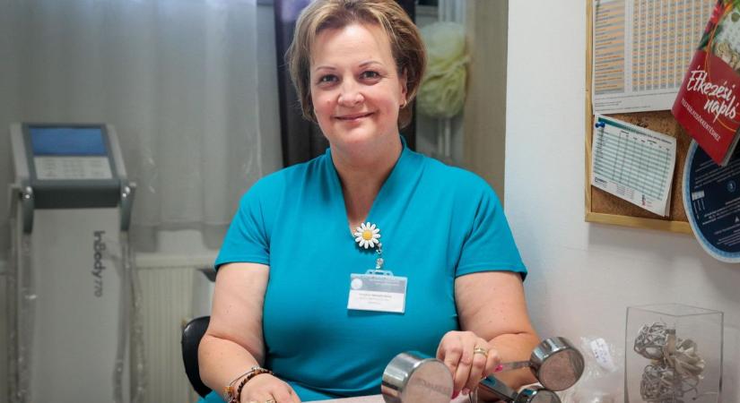 Az Év Szakdolgozója a Markusovszky-kórházban: Vargáné Németh Anita