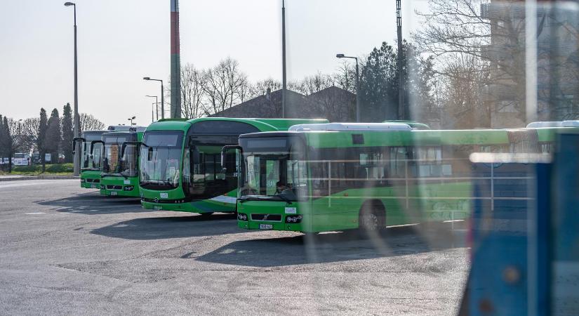 Tart a pécsi buszvezetők sztrájkja, ha nem lesz eredmény, újabb akciót szerveznek