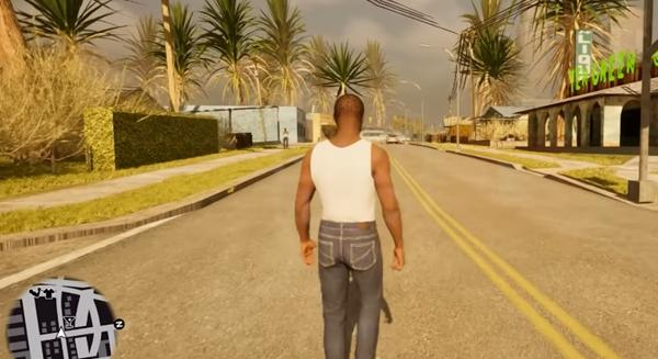 Egy rajongó újraalkotta a GTA San Andreast a legújabb engine használatával