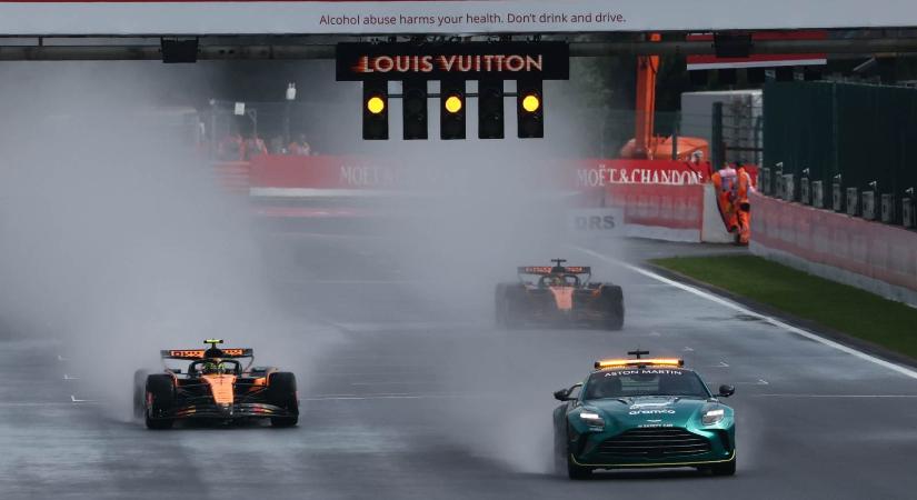 F1: Ezért csúszott annyit a Belga Nagydíj rajtja