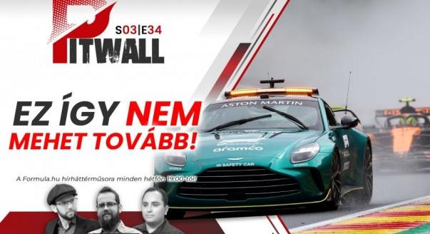 Pitwall: Ez így nem mehet tovább!