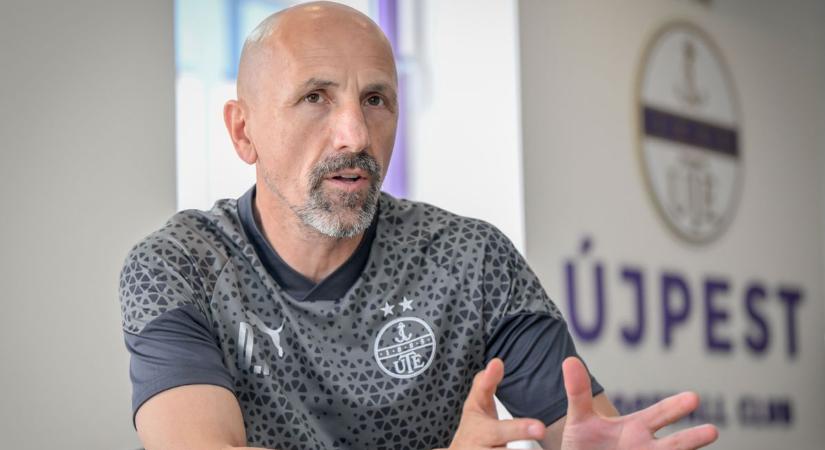 „Nem árt, ha egy gólkirály forgolódik Újpesten” - Damir Krznarral veretlen az Újpest