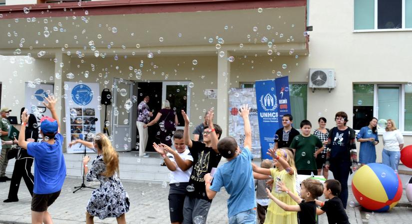 Megnyílt a felújított menekültközpont Beregszászban