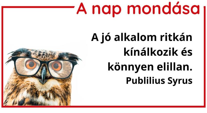 A nap mondása