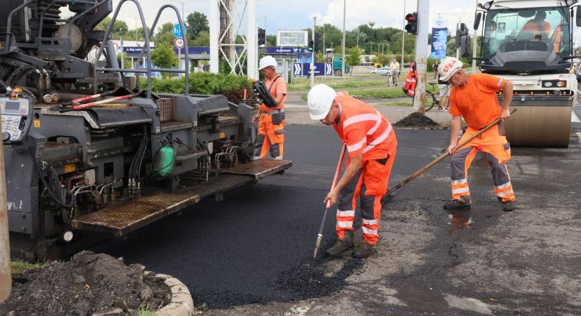 Tudta? Ezeken az utcákon már új az aszfalt Nyíregyházán!