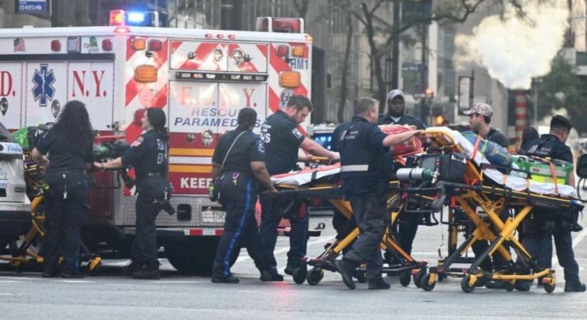 Fegyveres támadás New Yorkban: többen meghaltak egy toronyházban történt lövöldözésben (videó)