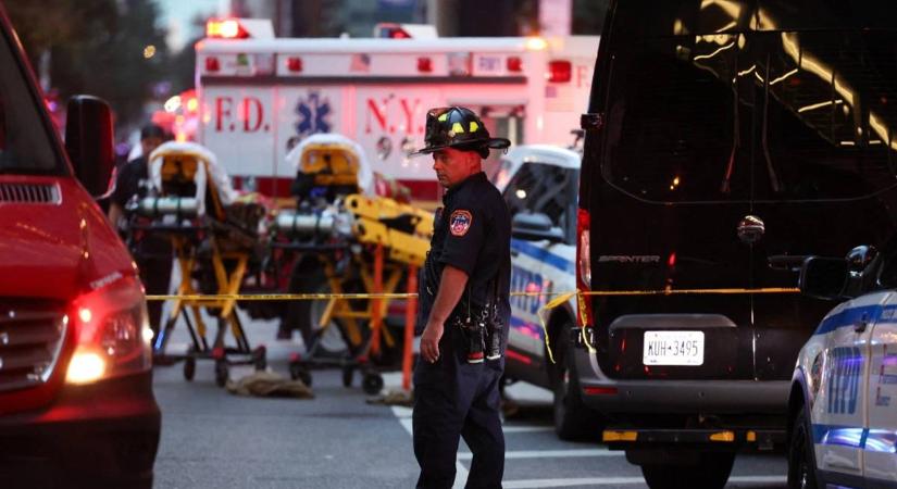Halálos ámokfutás New Yorkban: öt embert megölt, majd önmagával is végzett egy fegyveres támadó