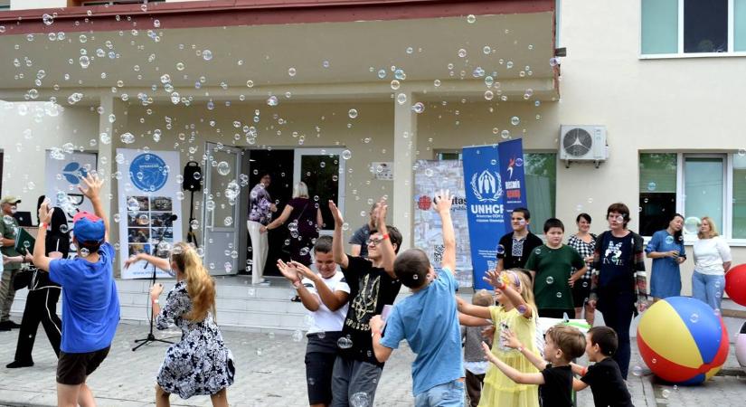 Beregszászban megnyílt a felújított menekültközpont