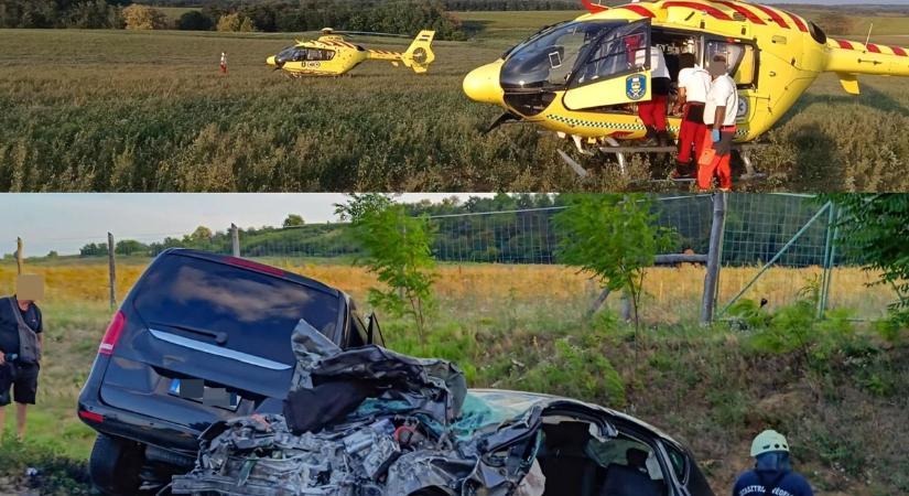Újra kellett éleszteni az 1,5 hónapos kisbabát, őt és édesapját mentőhelikopter szállította a pécsi kórházba