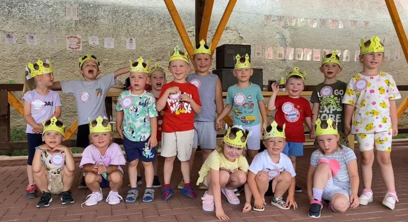 A Dalia napközis tábor Gömörpéterfalán