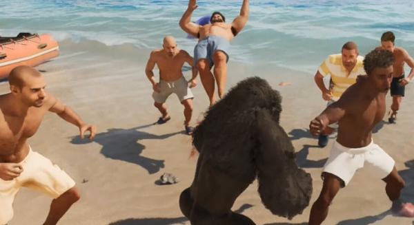Gorilla Vs 100 Men - már az űrben is folyhatnak az epikus küzdelmek