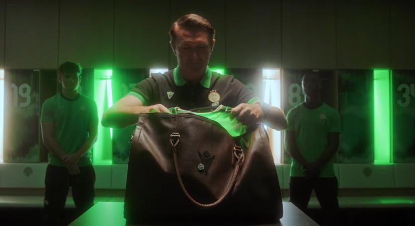 Megérkezett a Fradi új hazai meze: Egy világhírű magyar és "James Bond" is szerepel a bemutatóban - videó, fotó